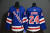 Rangers 24 Kaapo Kakko Blue Adidas Jersey,baseball caps,new era cap wholesale,wholesale hats